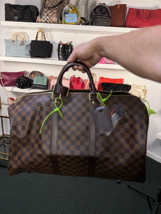 Handbags - LV DAMIER KEEPALL